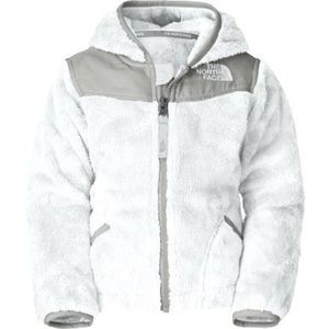 North Face Fluffy Hooded Zip Up